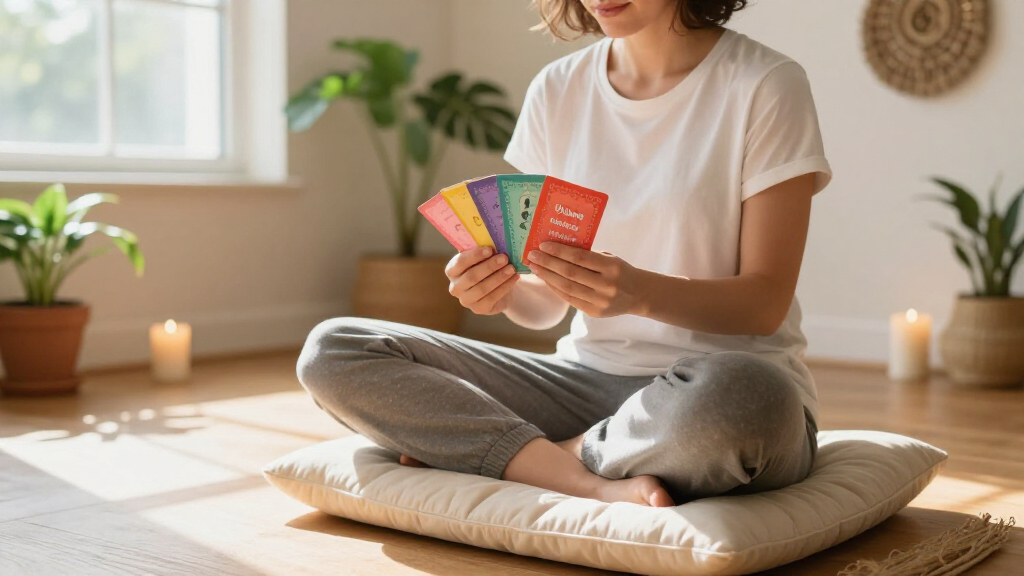 affirmation meditation cards