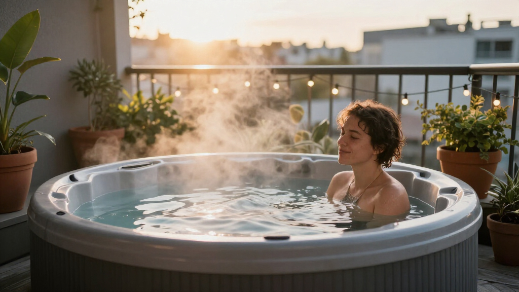 hot tubs for small spaces