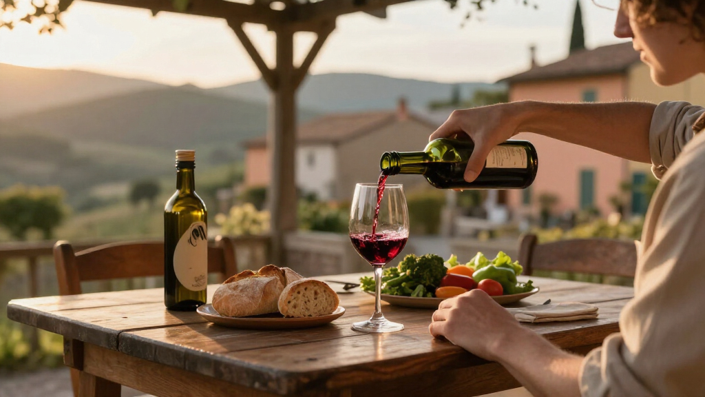 Lunch, Wine, and Olive Oil: How to Structure the Afternoon