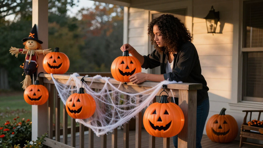 best Halloween porch decorations