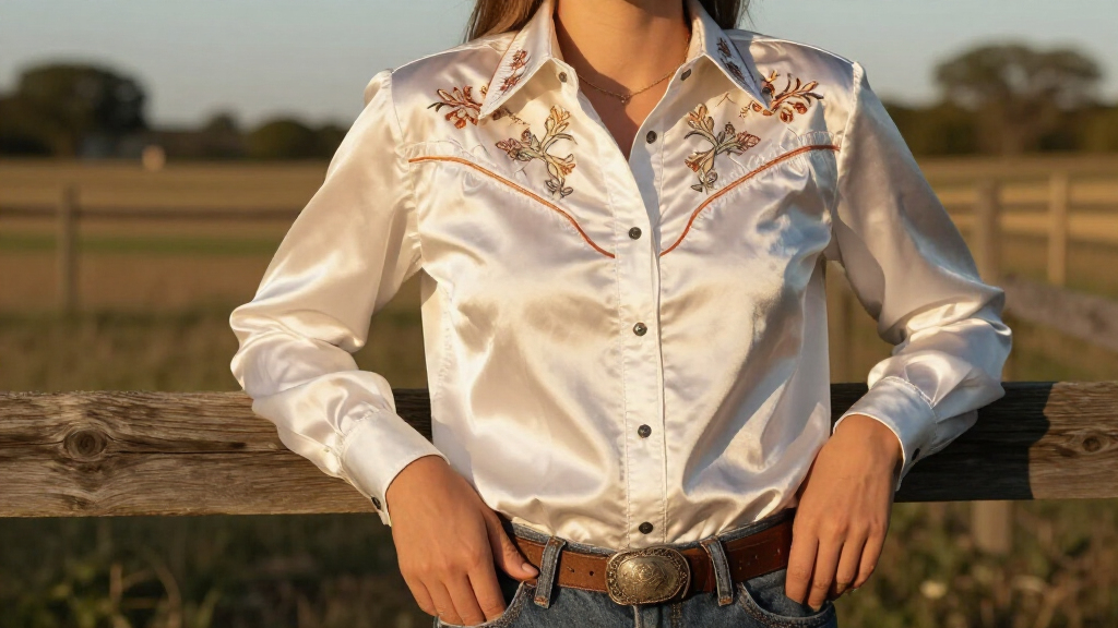 best satin cowboy shirts