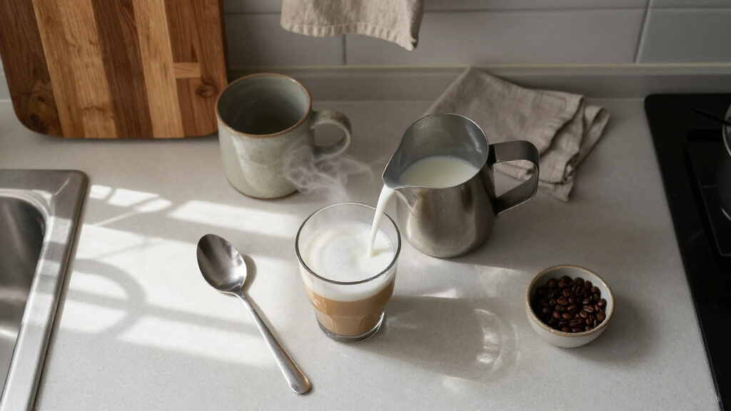 electric milk frother for lattes
