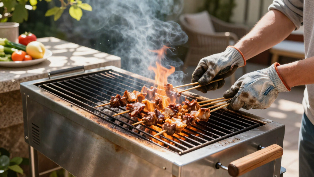 outdoor kitchen grills