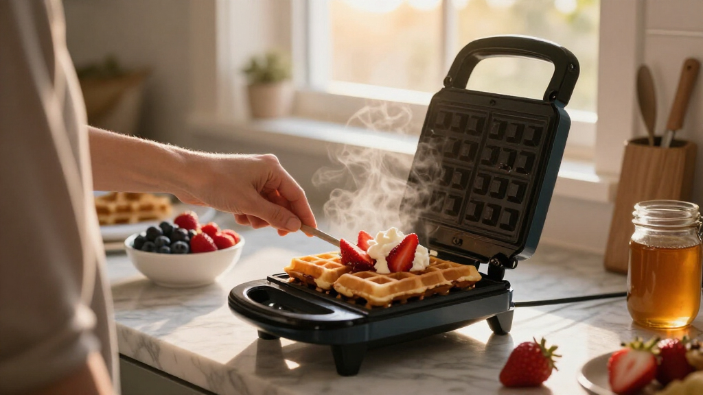 best waffle maker for dessert menu