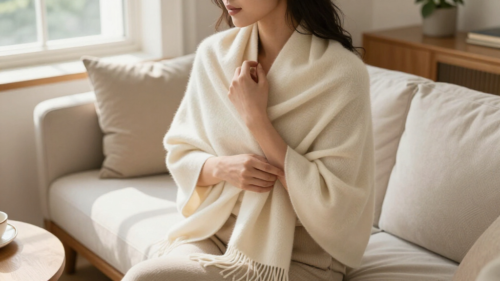 best luxury cashmere wrap shawl for women