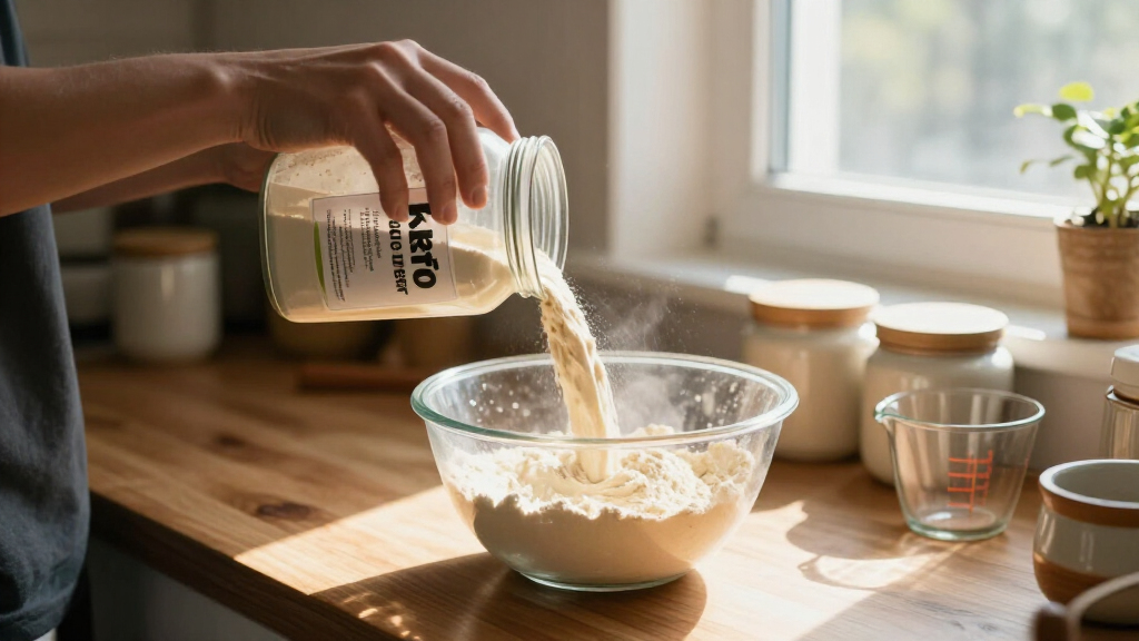 large jar keto butter powder