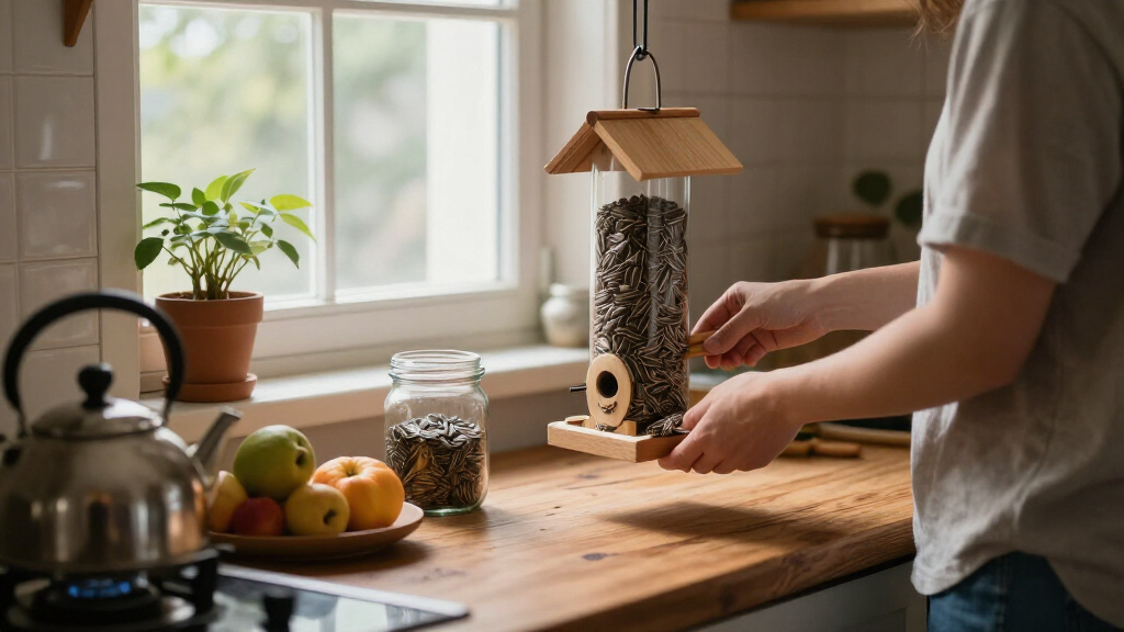 bird feeders