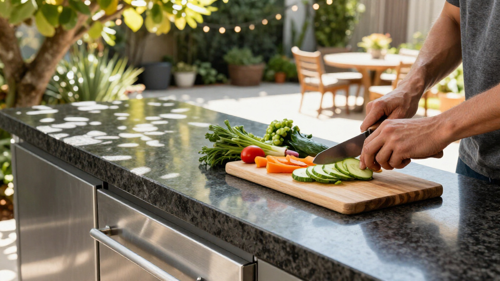 best outdoor kitchen prep table premium