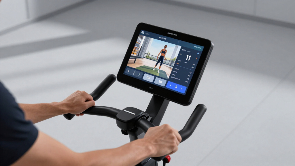 exercise bikes with interactive screens