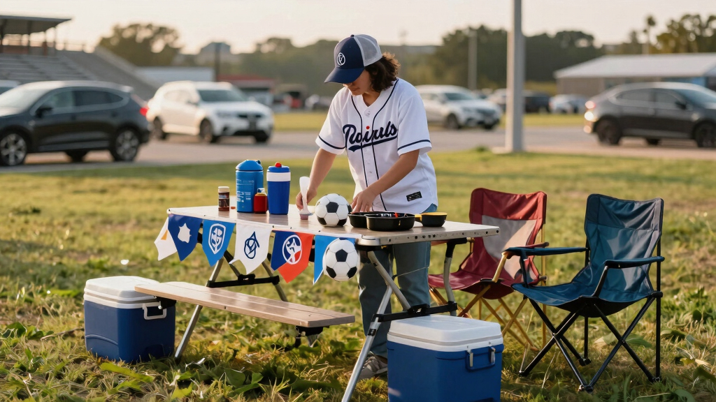 soccer fan tailgate gear