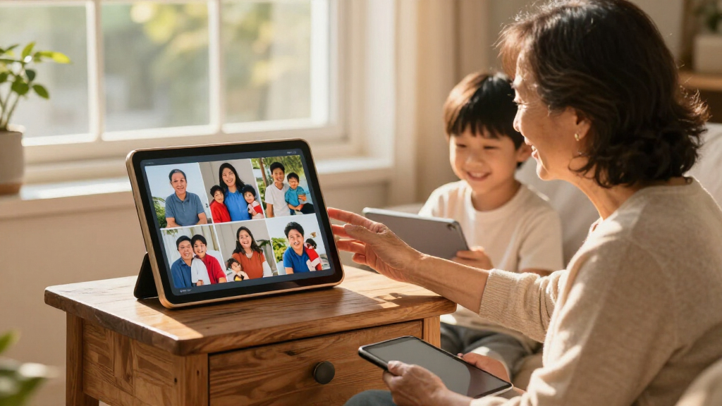 smart digital photo frames for grandparents