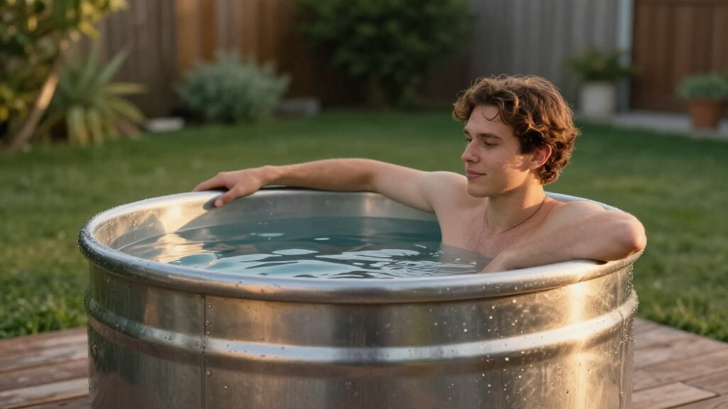 cold plunge tub for backyard
