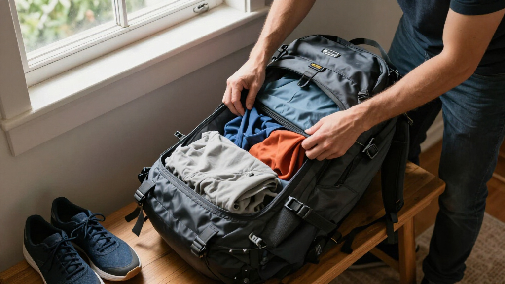 travel backpack carry on 40l