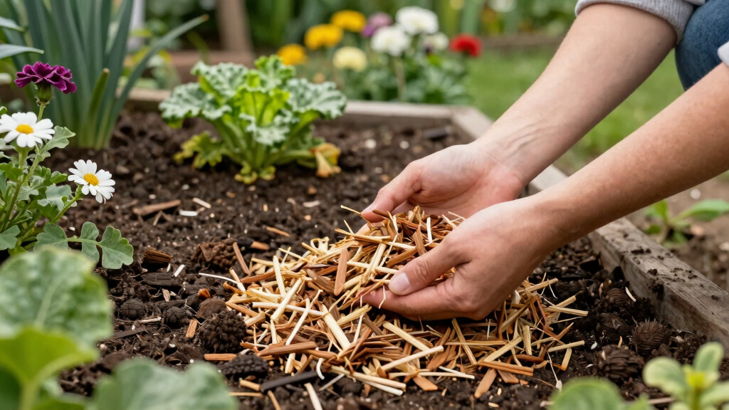 best garden mulches