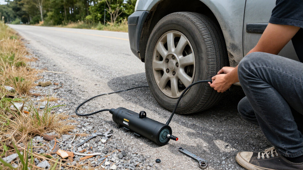 portable tire inflators