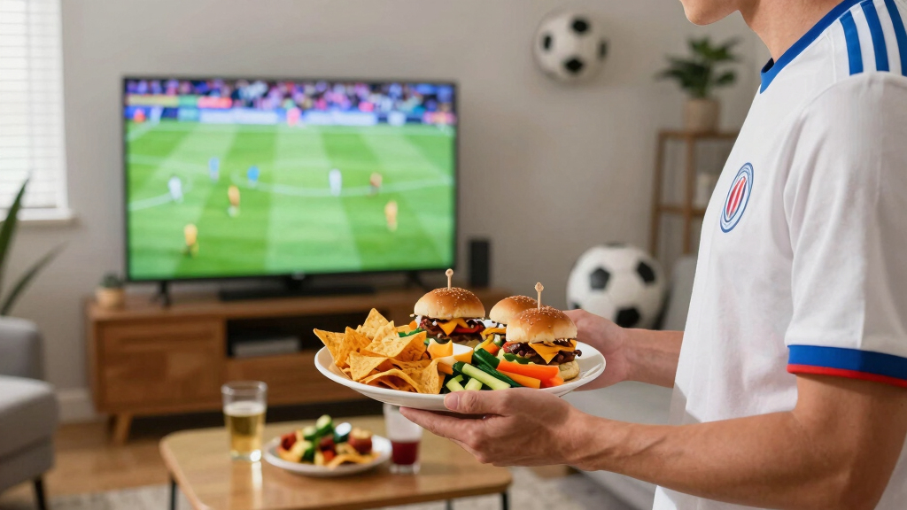 soccer fan party snacks