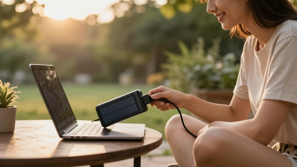 solar-powered laptop chargers