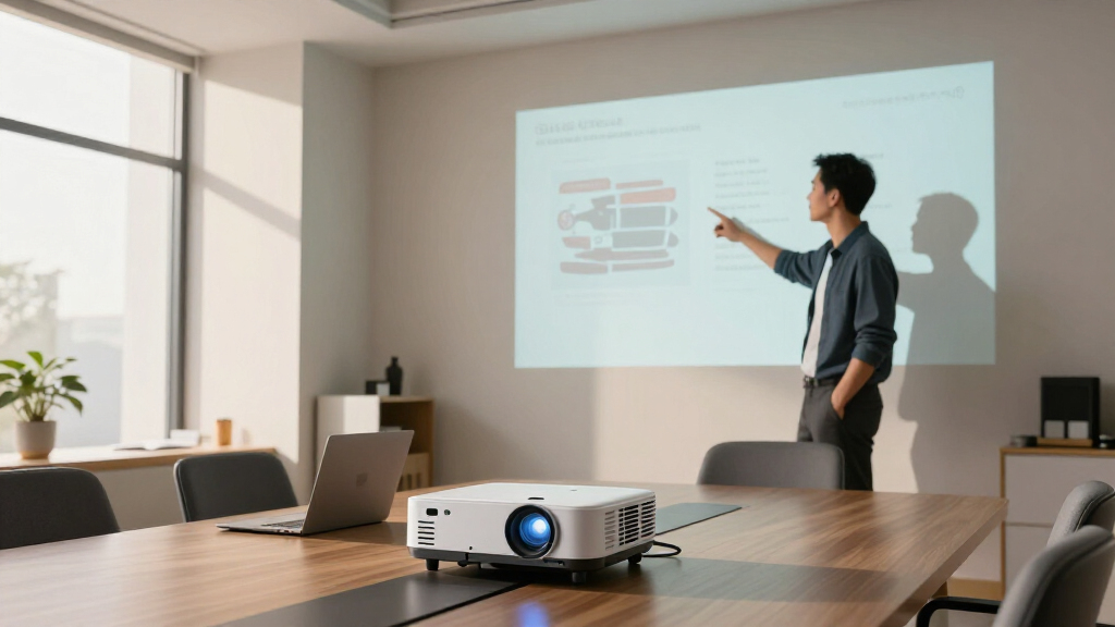 compact projectors for product demos