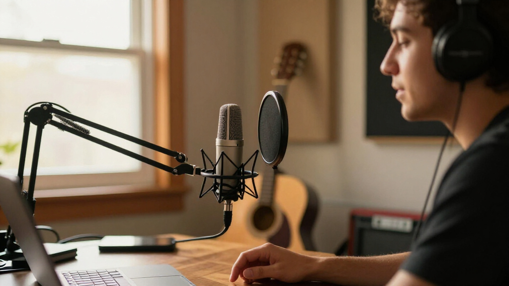 USB podcast microphones