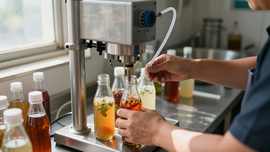 peristaltic pump bottle filling machine