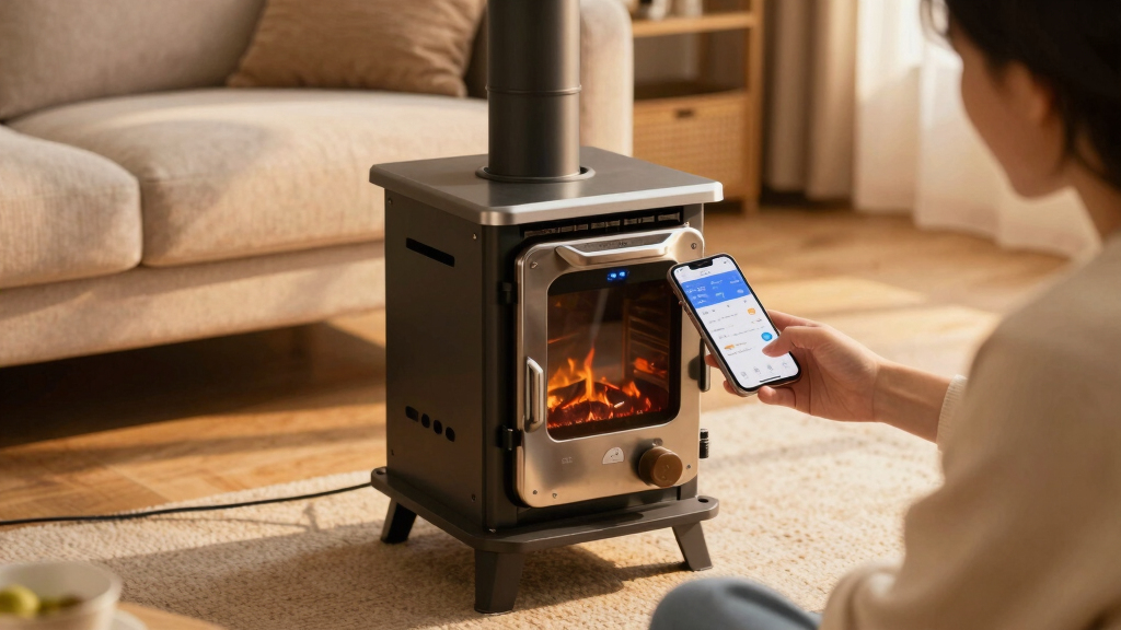 best small pellet stove with WiFi
