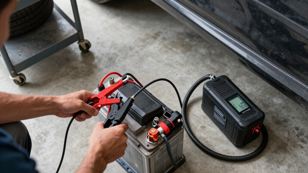 portable jump starters with air compressors