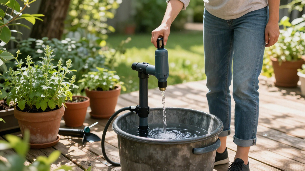 best transfer pumps for rain barrels