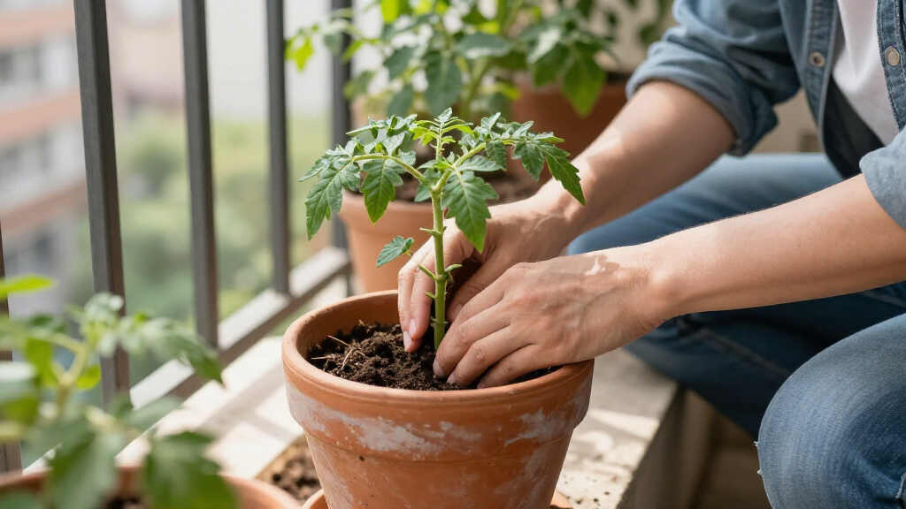 plant pots for tomatoes