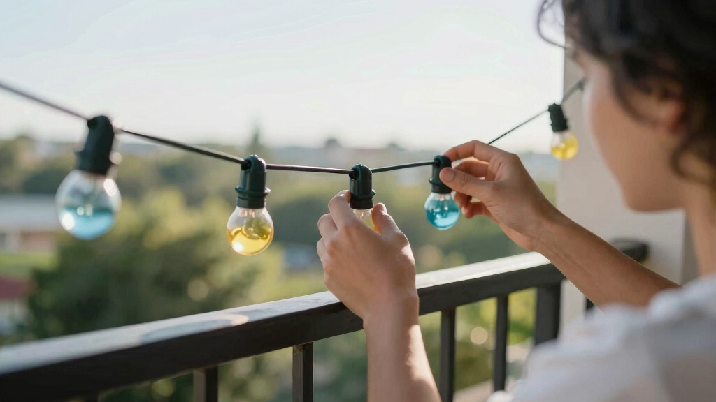 patriotic outdoor string lights