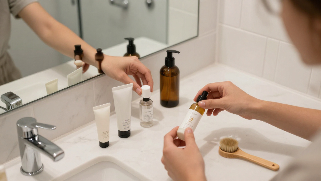 beauty and skincare travel kits