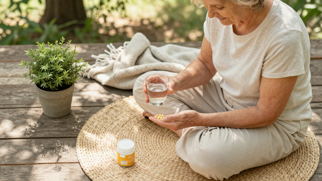 probiotic for elderly woman