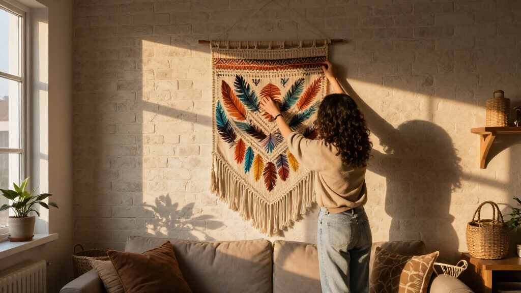 boho tapestry wall art