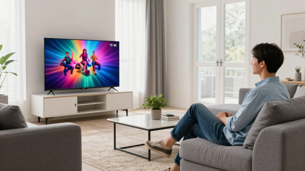 best 75 inch 4K TV for bright room