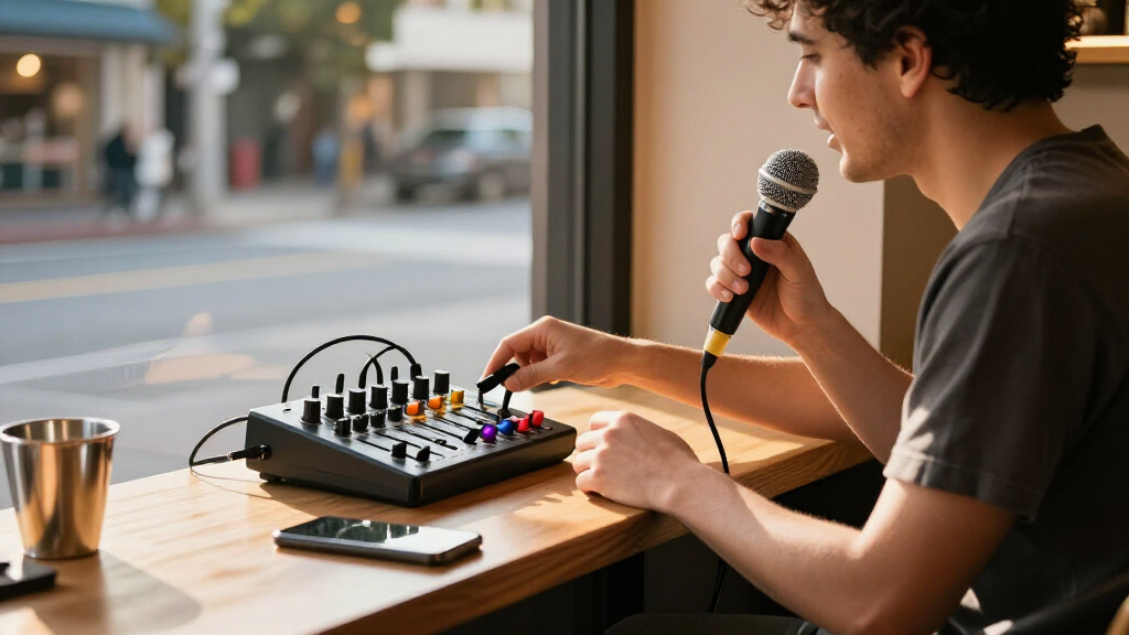 portable podcast mixers