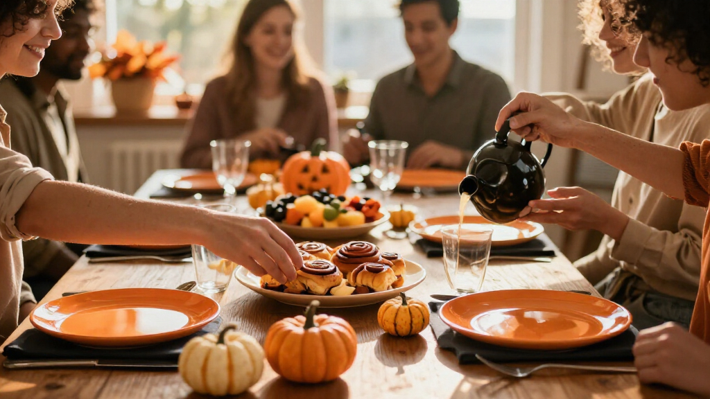Halloween brunch party supplies