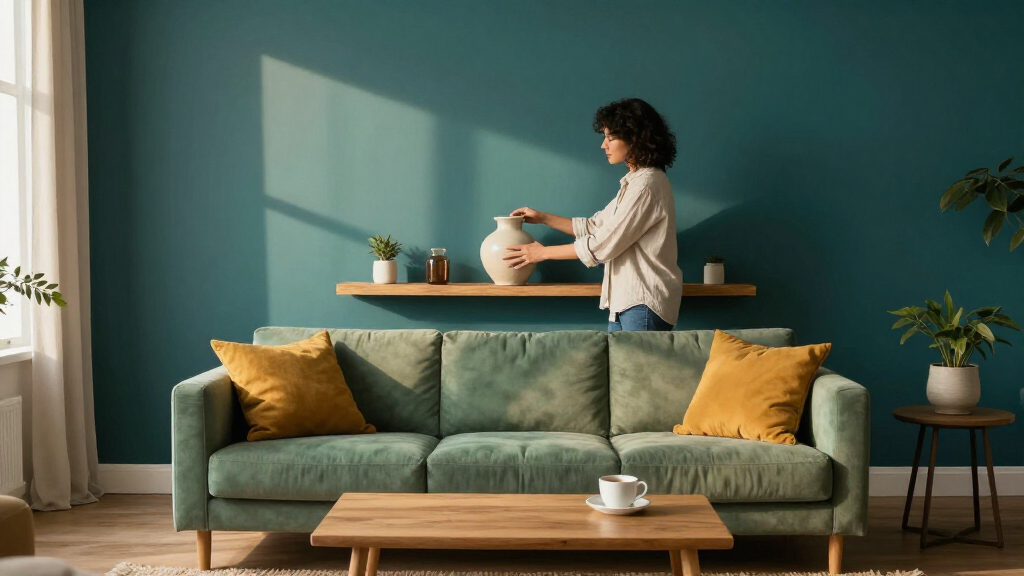 best living room accent walls