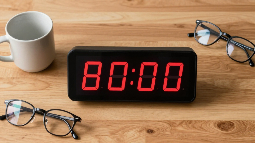 large-print digital clocks