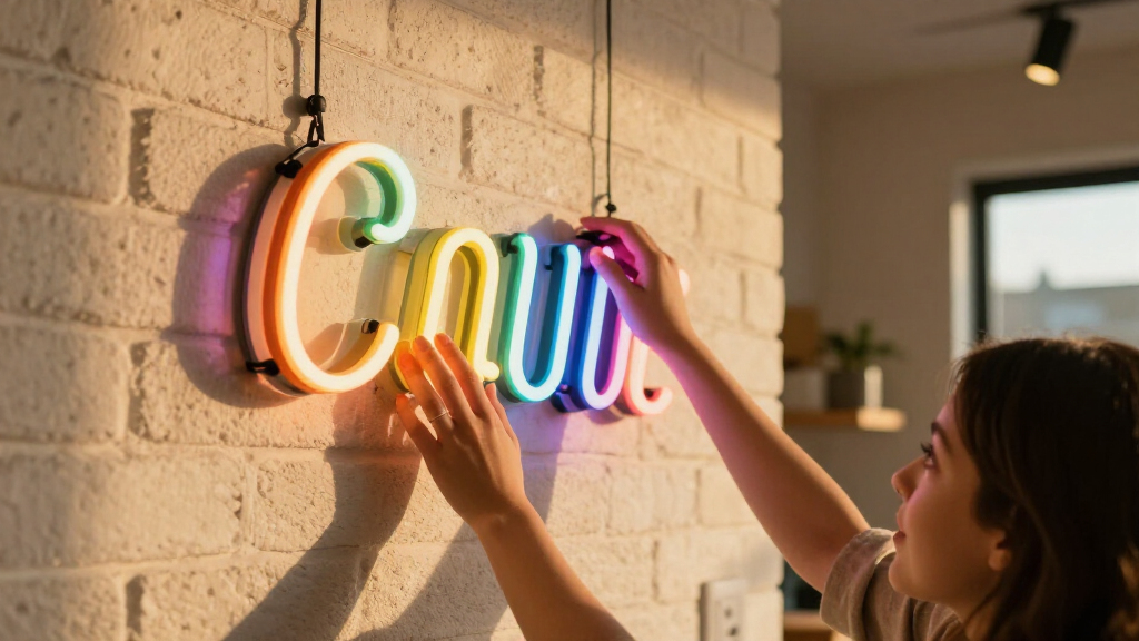 best custom wall neon name signs
