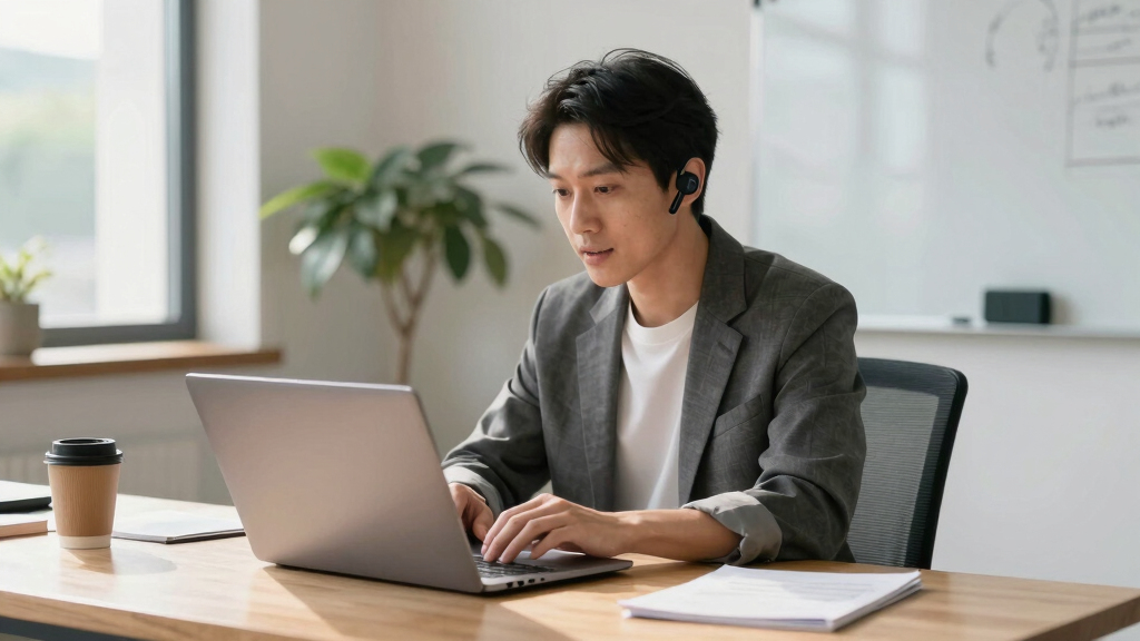 wireless earbuds for business calls