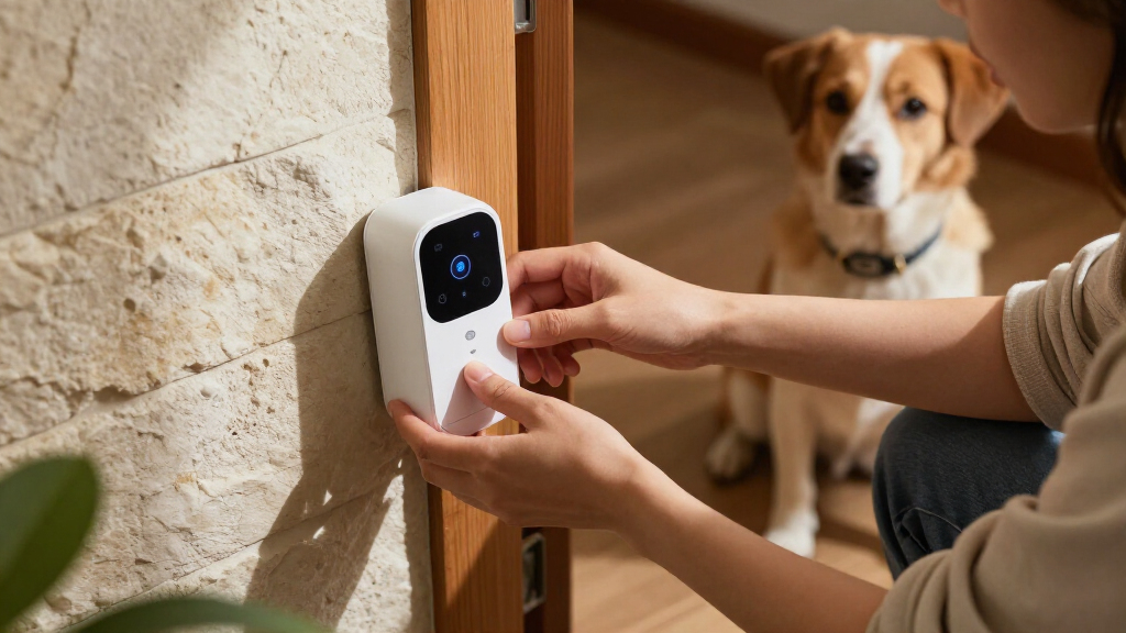 smart dog doors with microchip access