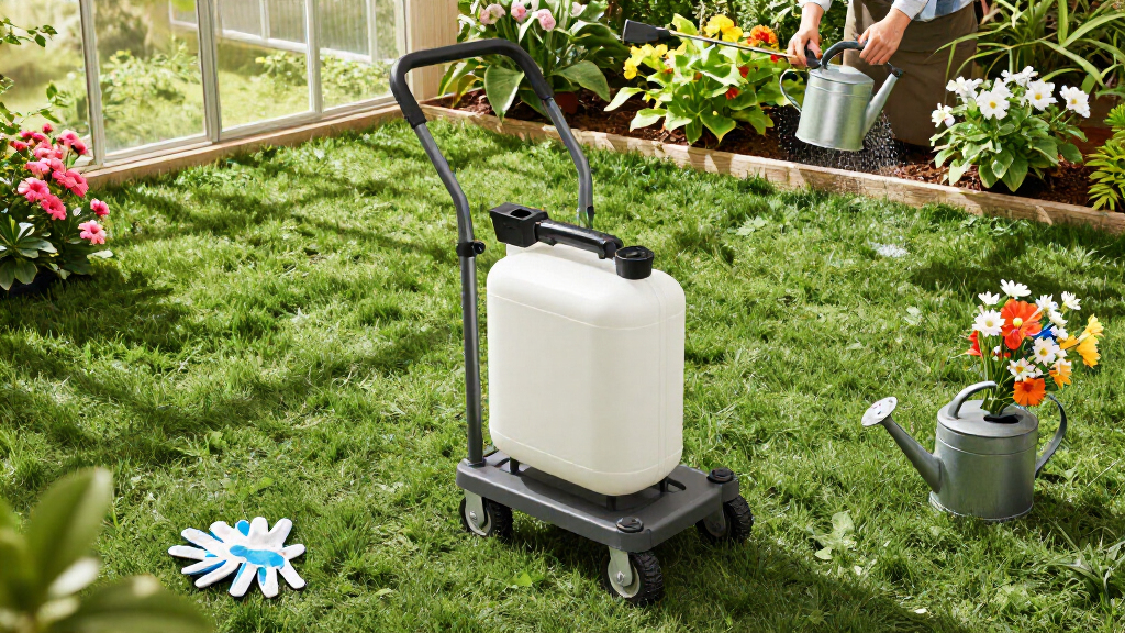 best battery sprayer with wheeled cart