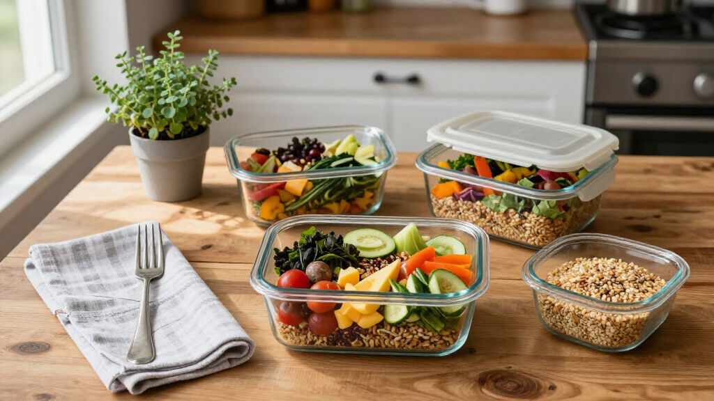 meal prep containers glass