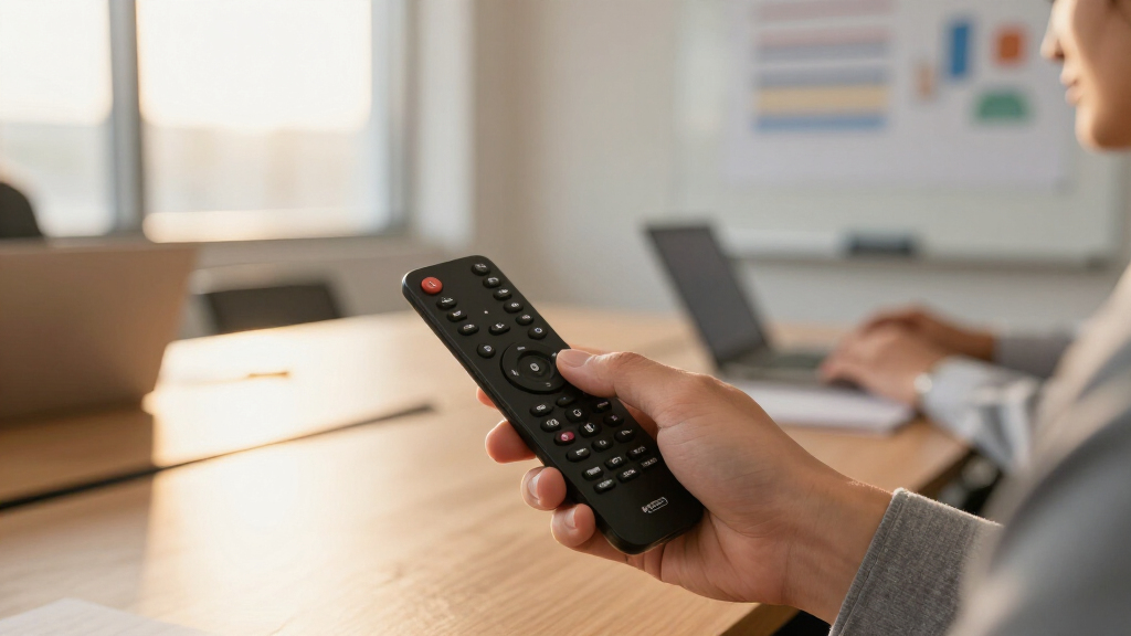 portable wireless presentation remotes
