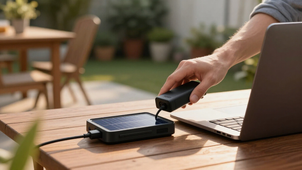 solar-powered laptop chargers