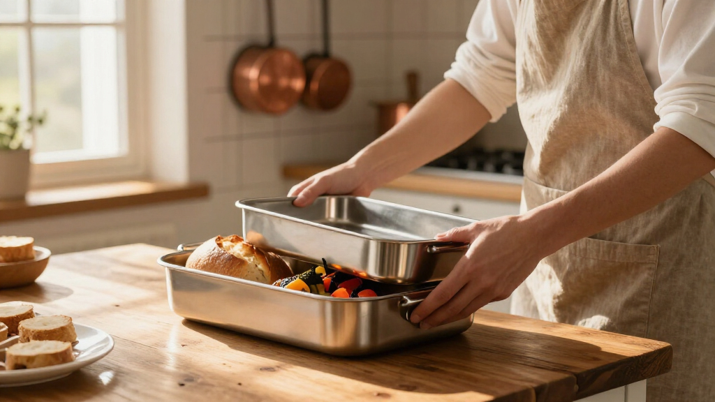 rated stainless steel bakeware set on amazon