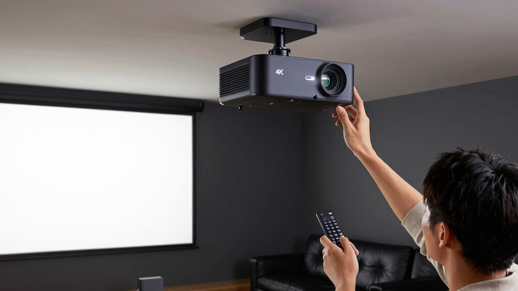 4K projectors for media rooms