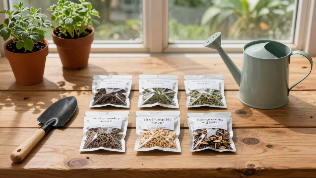 best fast-growing vegetable seeds