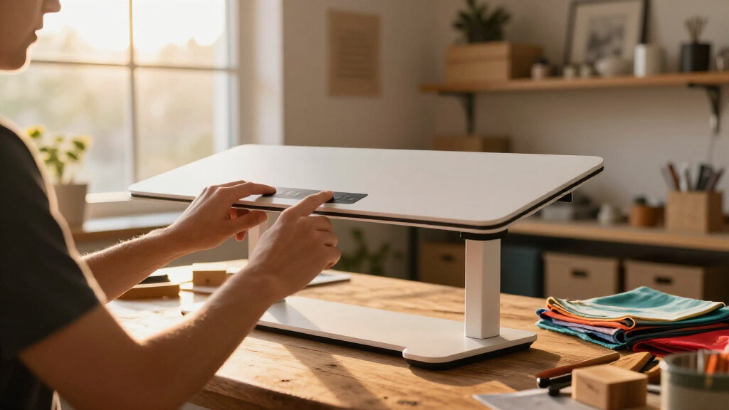 best electric standing desks for crafting rooms
