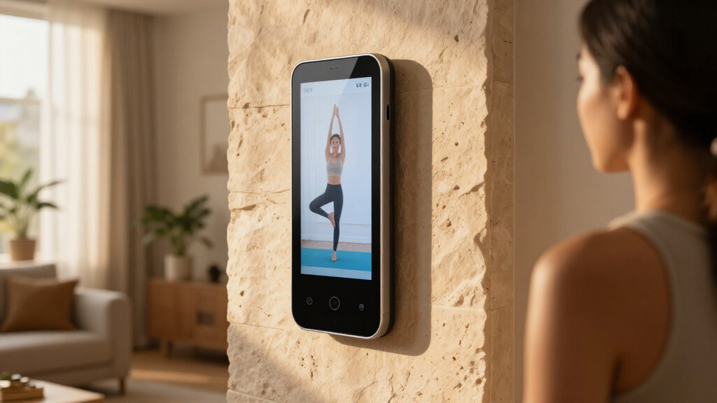 smart fitness mirrors for guided movement