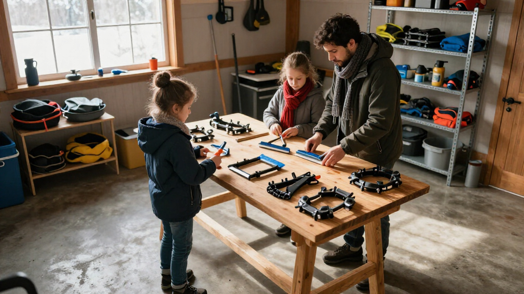 Winterausrüstung für Haus und Auto